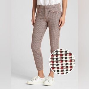 Gap gingham skinny ankle pants size 12 excellent condition